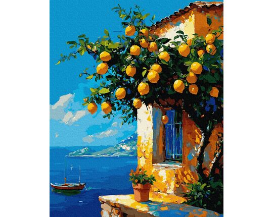 Where Lemons Grow 40x50 cm paint by numbers