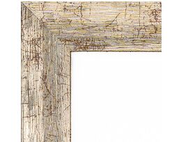 Picture frame for 40x50cm canvas light aged wood 2073
