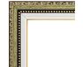 Picture frame for 40x50cm canvas pistachio with gold 2455 picture frames