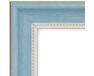 Picture frame for 40x50cm canvas turquoise with gold 2479 picture frames