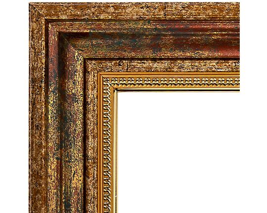 Picture frame for 40x50cm canvas antique gold 2523 picture frames