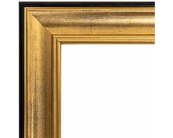 Picture frame for 40x50cm canvas old gold 2677