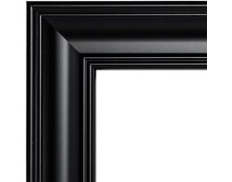 Picture frame for 40x50cm canvas black 2738
