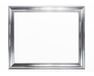 Picture frame for 40x50cm canvas glossy silver 3032 picture frames