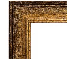 Picture frame for 40x50cm canvas vintage old gold 2776