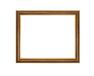 Picture frame for 40x50cm canvas aged wood with gold 2875 picture frames