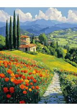 Scent of the Mountain Meadow 40x50 cm