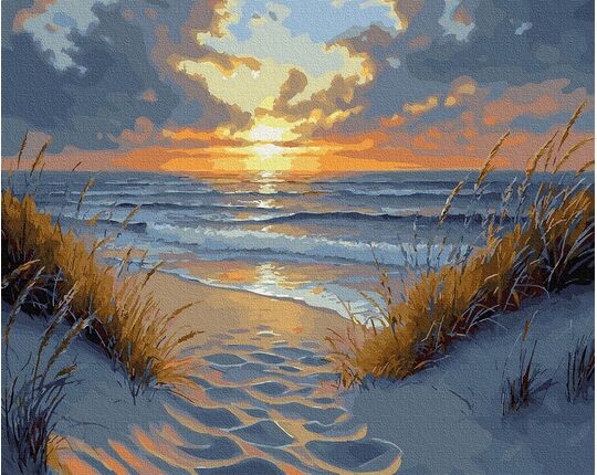 Line of Calm 40x50 cm paint by numbers