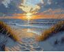 Line of Calm 40x50 cm paint by numbers