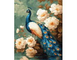 Peacock’s Garden 40x50 cm