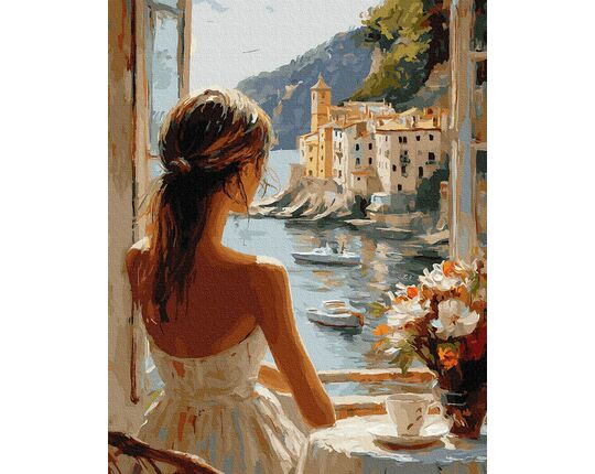 Lost in Thought 40x50 cm paint by numbers