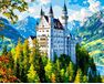 Castle in the Clouds - Neuschwanstein 40x50 cm paint by numbers
