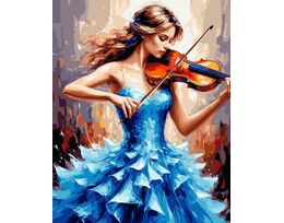 Blue Symphony 40x50 cm