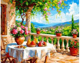 Silence of the Green Hills 40x50 cm