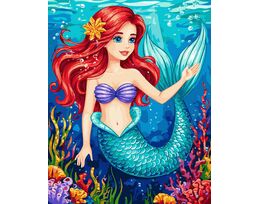 Mermaid and the Magic of the Depths 40x50 cm