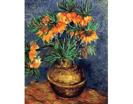 Imperial Fritillaries in a Copper Vase - Vincent van Gogh 40x50 cm