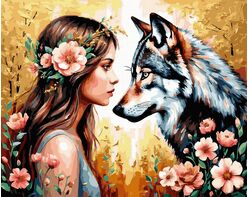 Golden Dawn of Courage 40x50 cm