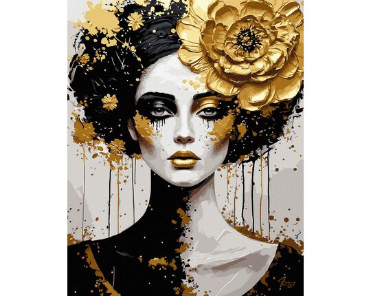 Two Faces of One Soul 40x50 cm paint by numbers