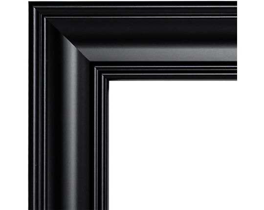 Picture frame for 40x70cm canvas black3315 picture frames