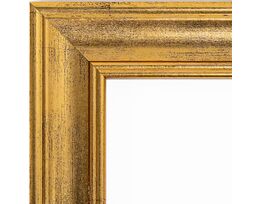 Picture frame for 40x70cm canvas old gold 3322