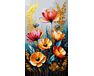 Golden Field Poppies 40x70 cm paint by numbers