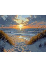 Line of Calm 50x65 cm