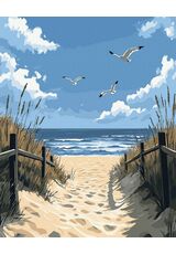 Sandy Haven 50x65 cm