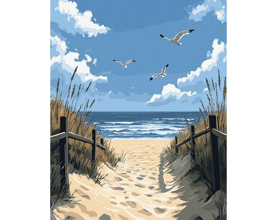 Sandy Haven 50x65 cm paint by numbers