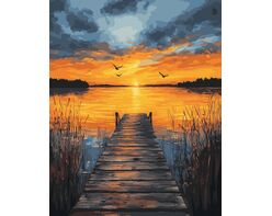 Pier of Dreams 50x65 cm