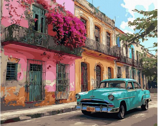 Turquoise Classic 50x65 cm paint by numbers