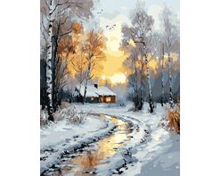 Path to Home 50x65 cm