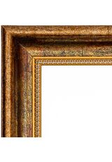Picture frame for 40x70cm canvas antique gold 4497