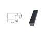 Picture frame for 40x70cm canvas black 4510 picture frames