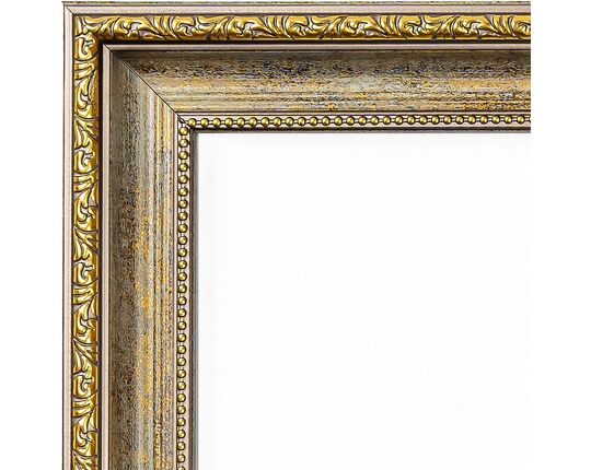 Picture frame aged light wood for 40x50cm canvas 4534 picture frames