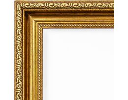 Picture frame for 40x50cm canvas old gold 4572