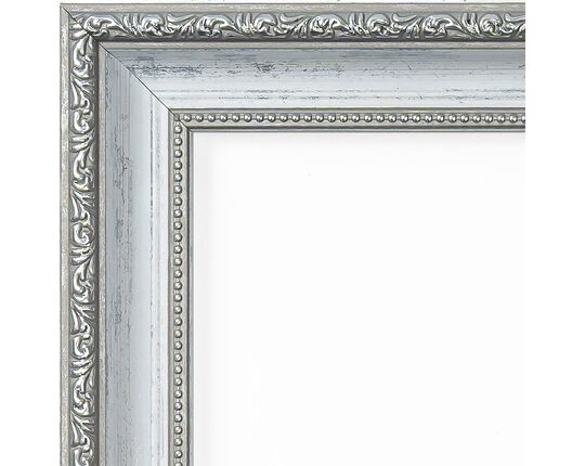 Aged light wood with silver Picture frame for 40x50cm 4596 picture frames