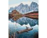 Quiet mountain lake 40x50 cm paint by numbers