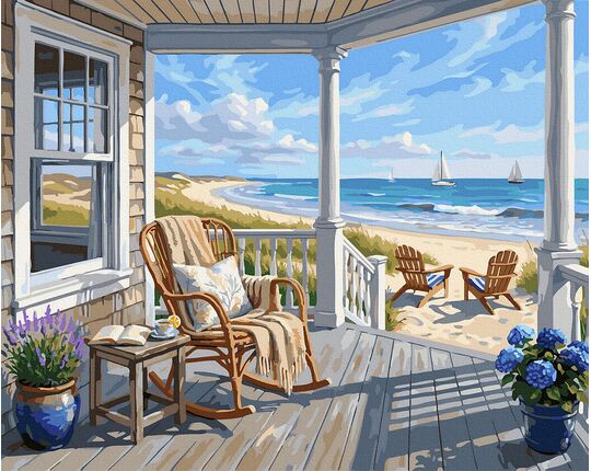 Warm seascapes 40x50 cm paint by numbers