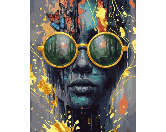 The colorful world around us 40x50 cm paint by numbers