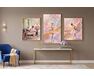 Subtlety and grace Triptych 70x120 cm paint by numbers