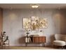 Delicate orchid flowers Triptych 70x120 cm paint by numbers