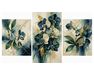 Gold of Kinabalu orchid Triptych 70x120 cm paint by numbers