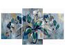 Orchids on the table 70x120 cm paint by numbers