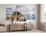 Lighthouse on the Baltic Triptych 70x120 cm paint by numbers