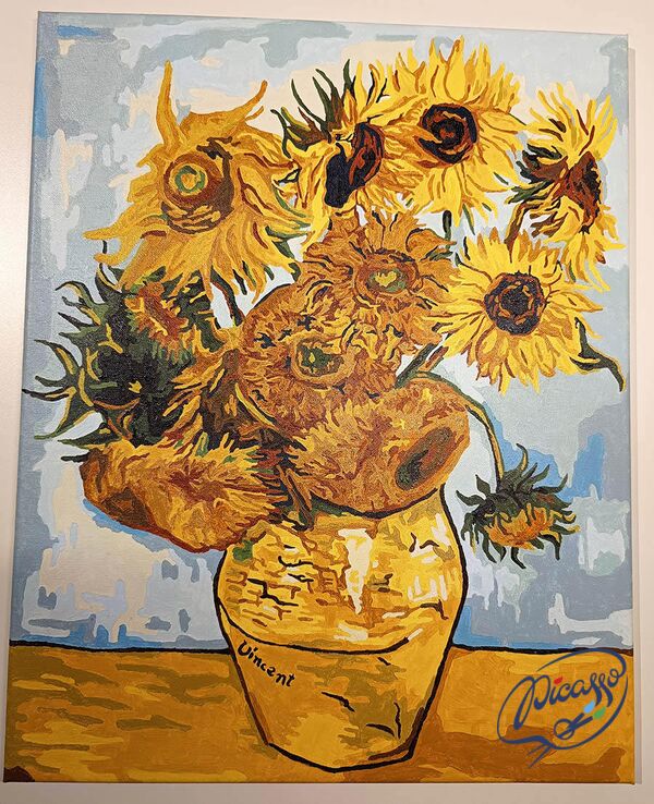 Sunflowers (Van Gogh) 40x50cm