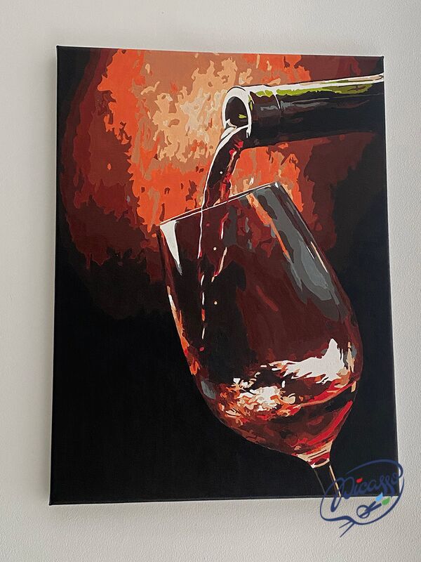 Glass of wine