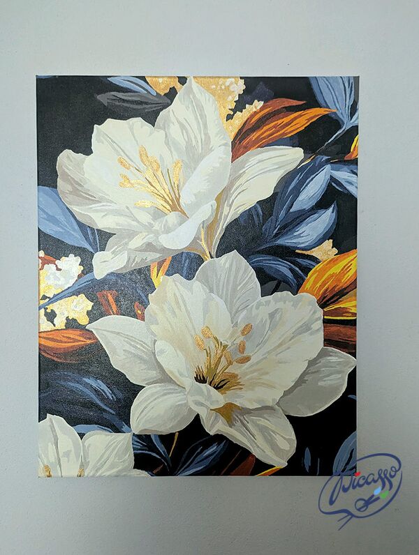 Golden Flame of Nature 40x50 cm