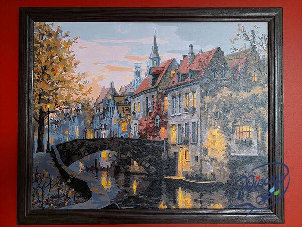 The beauty of old Europe 40x50cm