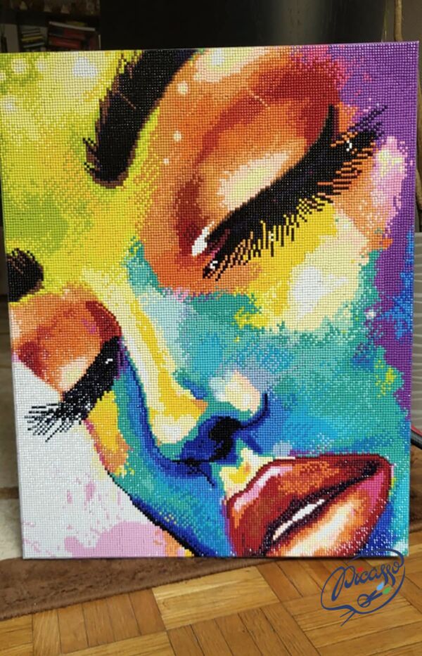 Girl in colors