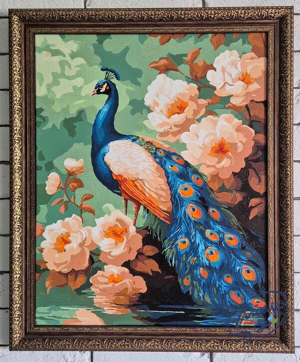 Peacock’s Garden 40x50 cm